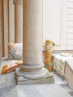 Finarte Väre matta, 80 x 150 cm, vit