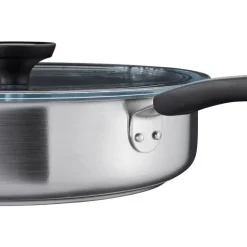 Fiskars Functional Form, stekpanna med lock, 26 cm