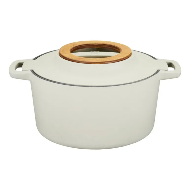 Fiskars Norden, gjutjärnsgryta, 4 l, björk