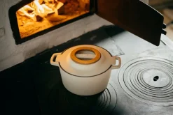 Fiskars Norden, gjutjärnsgryta, 4 l, björk