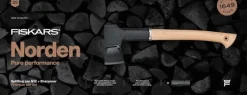 Fiskars Norden klyvyxa N12 med bryne