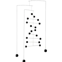Flensted Mobiles Counterpoint mobil, svart