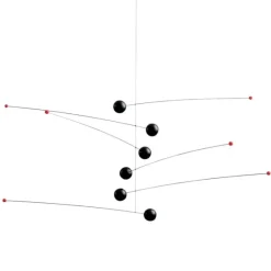 Flensted Mobiles Futura mobil, svart