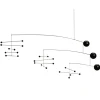 Flensted Mobiles Symphony mobil, svart