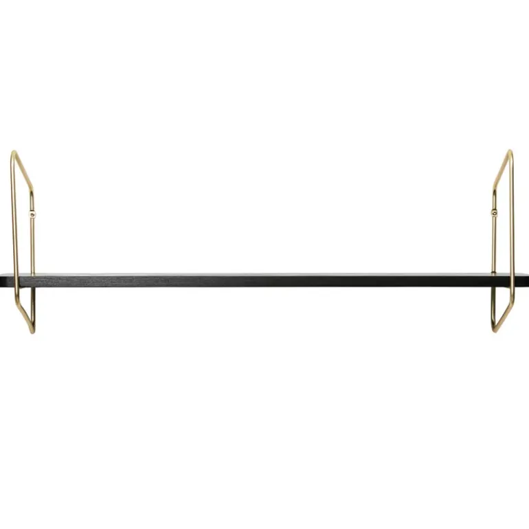 Fólk Reykjavík Urban Nomad hylla L, svart - guld