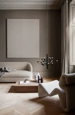 Flos 2097/18 ljuskrona, svart