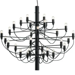Flos 2097/30 ljuskrona, svart