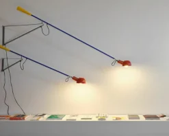 Flos 265 vägglampa, liten, chromatica