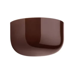 Flos Bellhop Wall Up vägglampa, cioko brown