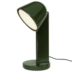 Flos Céramique Down bordslampa, mossgrön