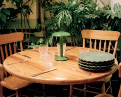 Flos Gustave bordslampa, grönlackerad