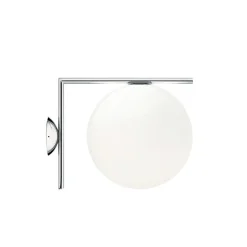 Flos IC C/W2 vägg-/taklampa, krom
