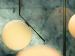 Flos IC S2 pendellampa, 24K guld