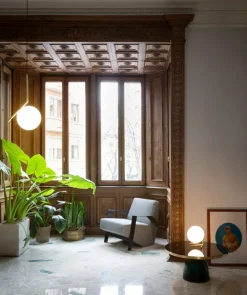 Flos IC S1 pendellampa, mässing