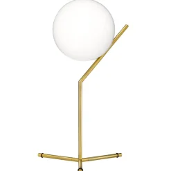 Flos IC T1 bordslampa, hög, mässing
