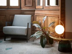 Flos IC T1 låg bordslampa, svart