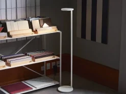 Flos Oblique golvlampa, vit