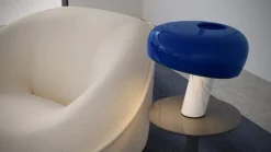 Flos Snoopy bordslampa, marinblå