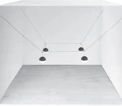 Flos String Light Sphere Head lampa, 12 m sladd