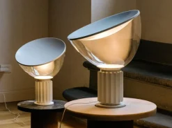 Flos Taccia bordslampa, mattvit