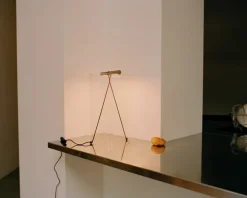 Flos To-Tie T2 bordslampa, aluminium