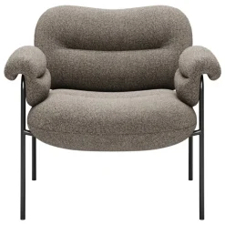 Fogia Bollo loungefåtölj, Main Line Flax 26 - svart