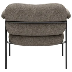 Fogia Bollo loungefåtölj, Main Line Flax 26 - svart