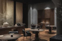 Fogia Bollo stol, svart läder - svart