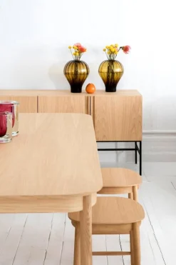 Fogia Figurine matbord, lackad ek