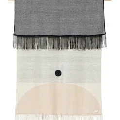 Form & Refine Aymara pläd, 190 x 130 cm, krämigt mönster