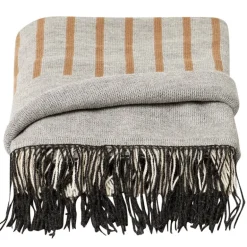 Form & Refine Aymara pläd, 190 x 130 cm, grått mönster