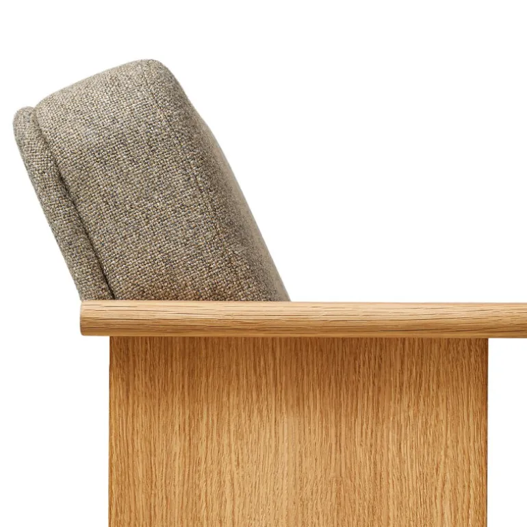 Form & Refine Block fåtölj, oljad ek - Hallingdal 65 0227