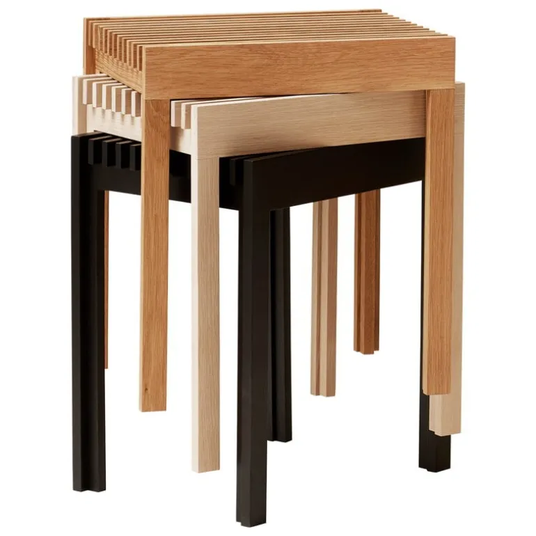 Form & Refine Lightweight pall, svartbetsad ek