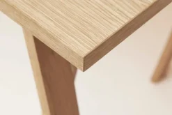 Form & Refine Linear bordsskiva, 125 x 68 cm, vitoljad ek