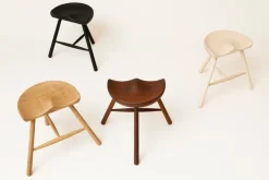 Form & Refine Shoemaker Chair No. 49 pall, svart bok