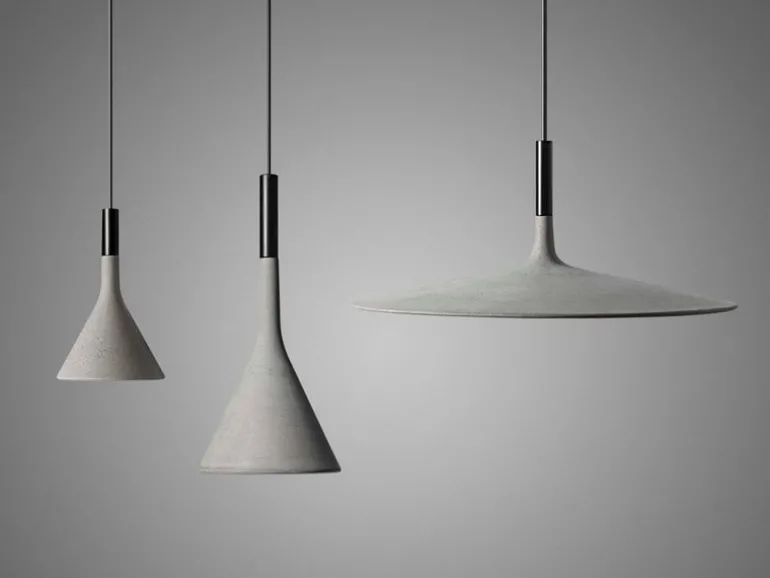Foscarini Aplomb Large pendellampa, grå