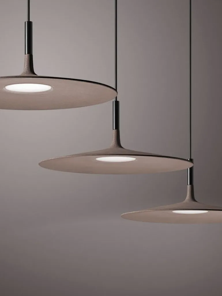 Foscarini Aplomb Large pendellampa, grå