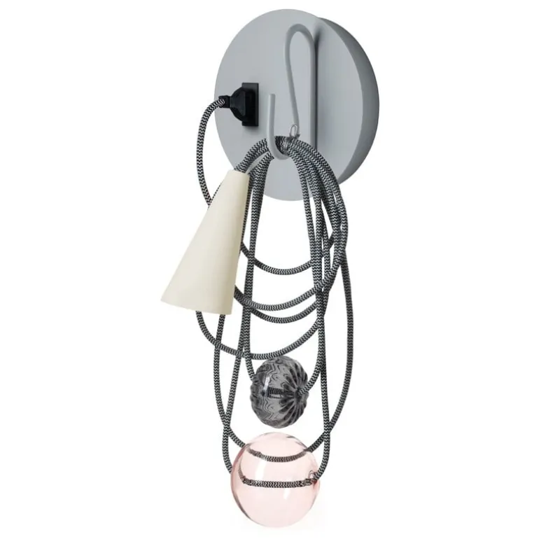 Foscarini Filo vägglampa, Amethyst Queen