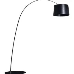 Foscarini Twiggy golvlampa, dimbar, svart