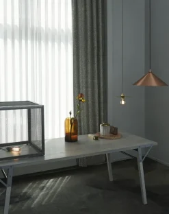 Frama Circle Shade S hänglampa, 15 cm, mässing