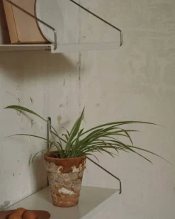 Frama D20 hylla, 40 cm, varmvitt stål