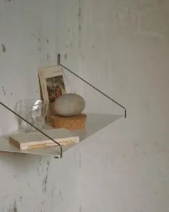 Frama D20 hylla, 40 cm, varmvitt stål