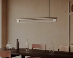 Frama Eiffel Single pendellampa, 100 cm, rostfritt stål