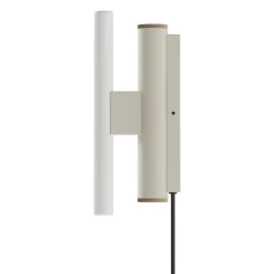 Frama Eiffel Single vägglampa, 30 cm, gräddvit