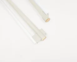 Frama Eiffel Single vägglampa, 100 cm, kräm