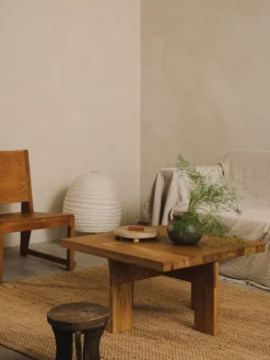 Frama Farmhouse kvadratiskt soffbord, 70 x 70 cm, naturek