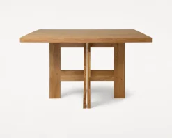 Frama Farmhouse kvadratiskt bockbord, 120 x 120 cm, naturek