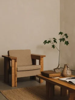 Frama Farmhouse rektangulärt soffbord, 105 x 52 cm, naturek