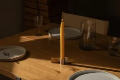 Frama Fundament ljusstake, Form 2, rostfritt stål