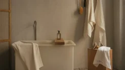 Frama Light Towel badlakan, benvit